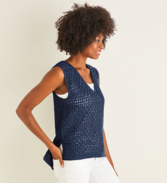 Sleeveless Mesh Top 10114