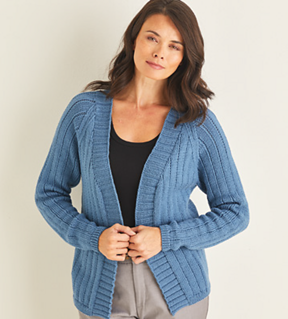 Lacy Open Cardigan 10094