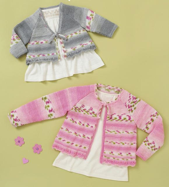 Girl's Cardigan Tops 4842