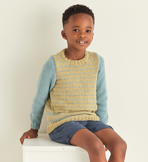 Hoop Striped Pullover 2539