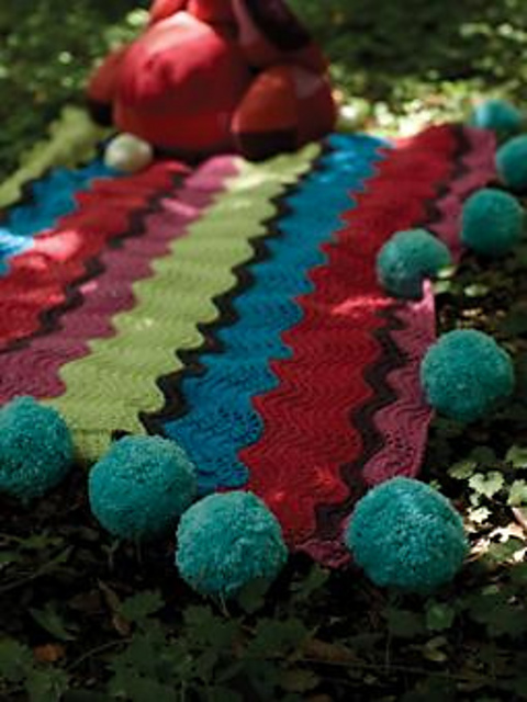 Pompom Picnic Blanket