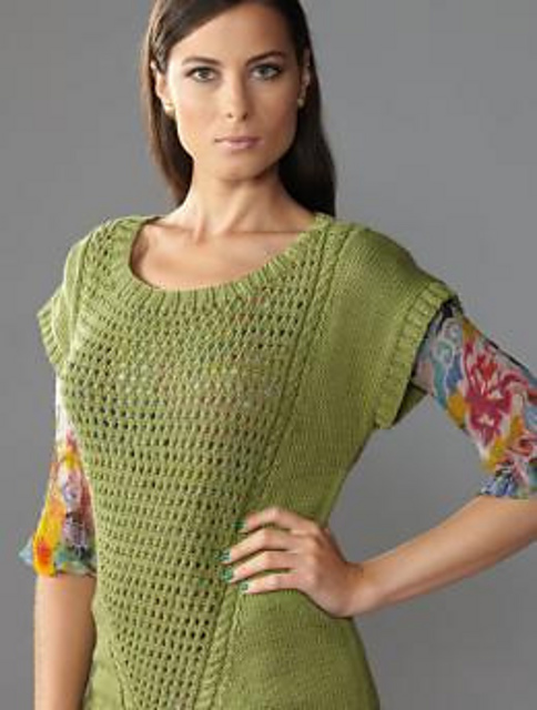 1848 - Ladies Eyelet Top