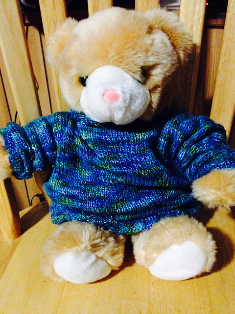Niah's First Sweater
