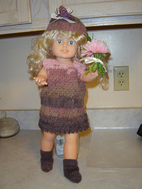 One Skein Doll Wardrobe
