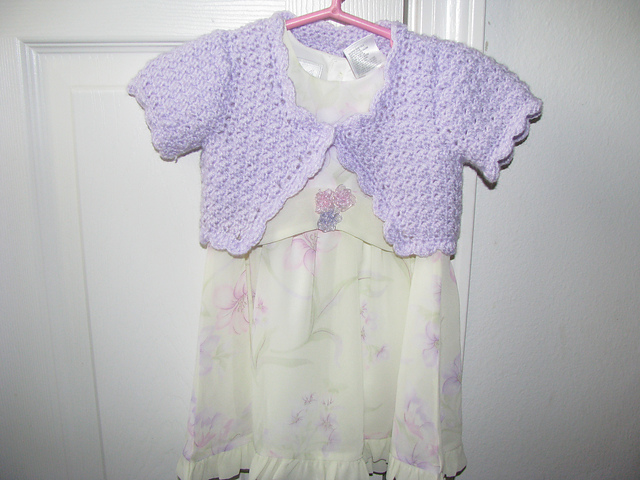 Picot Edged Bolero