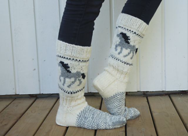 Icelandic Horse Socks