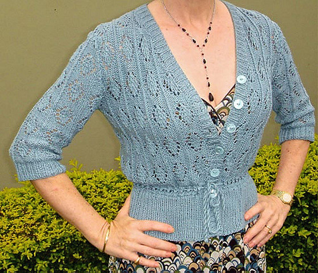 Leafy Lace Cardi 