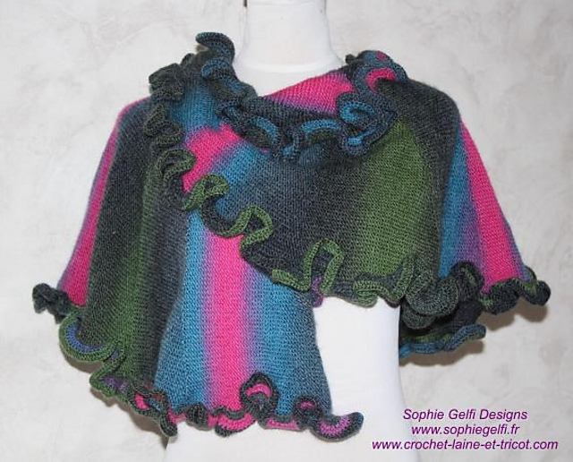 Swirling Shawl