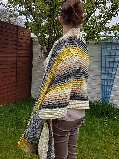 May Day Pocket Shawl