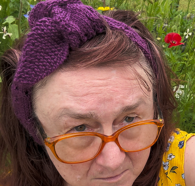 The Delphinium Scarf
