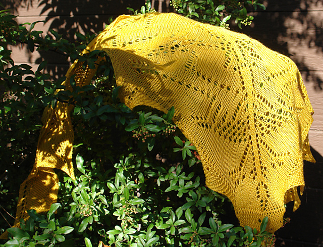 Accidental Shift Shawl