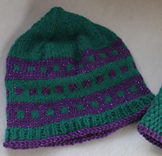 Sparkly Hat in Two (or more!) Colors