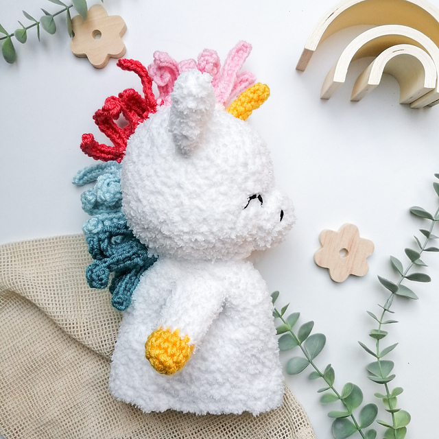 Marionnette licorne