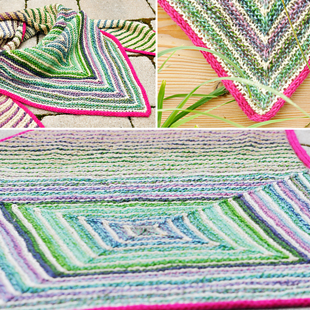 Center Square Shawl
