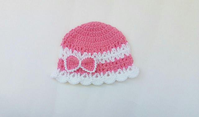 Pink Baby Hat