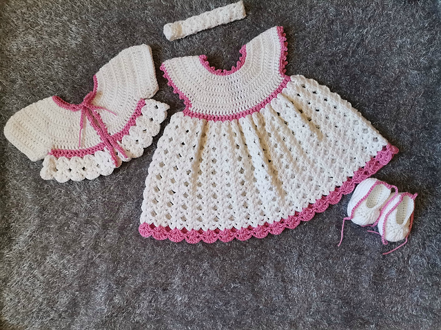 The White Baby Dress SET