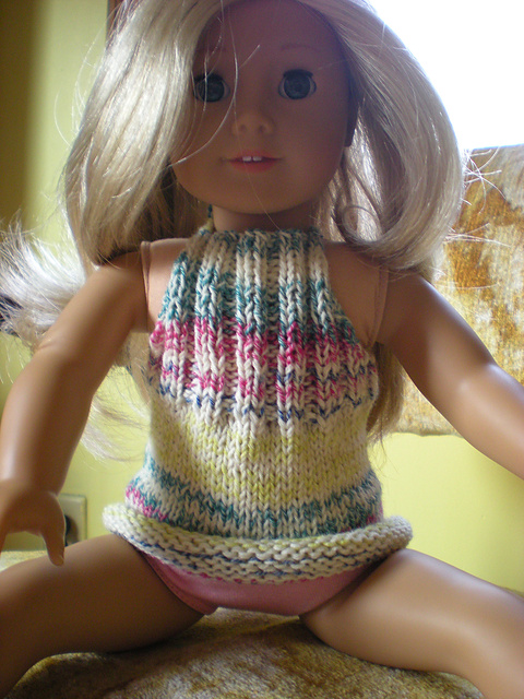 American Girl Doll Halter Top