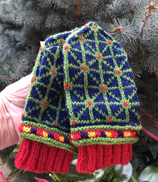 Toddler Mitten - Vidzeme Style