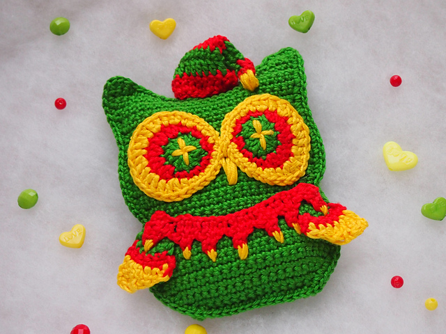 Christmas Elf Owl