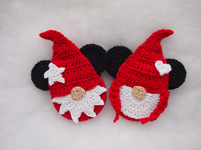 Mr and Mrs Christmas Gnome