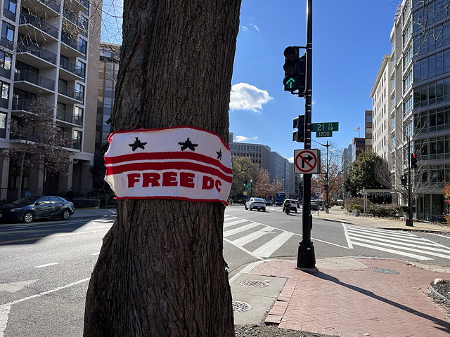 Free DC Yarnbomb