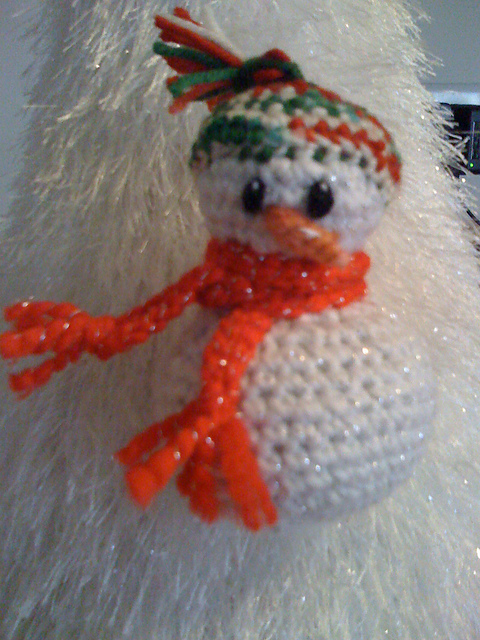 Shivers The Snowman Ornament