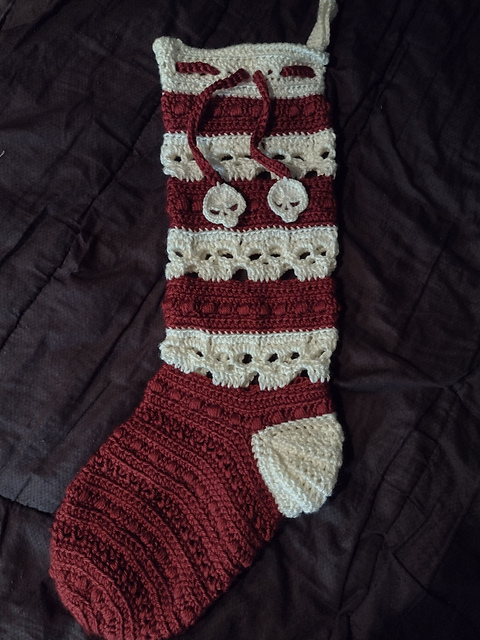 Skulls Stocking