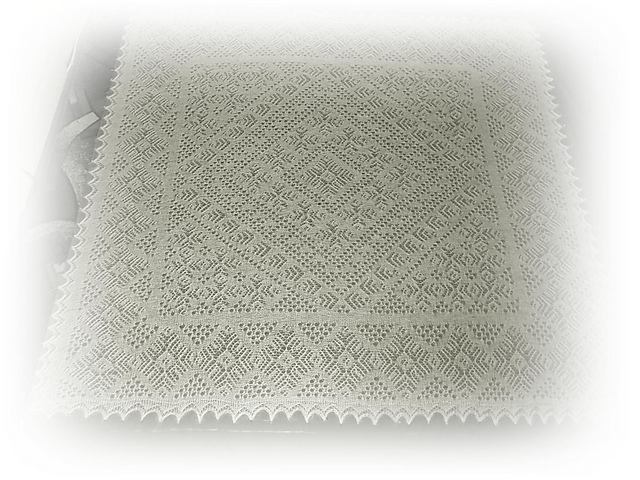 Snowstorm Square Shawl