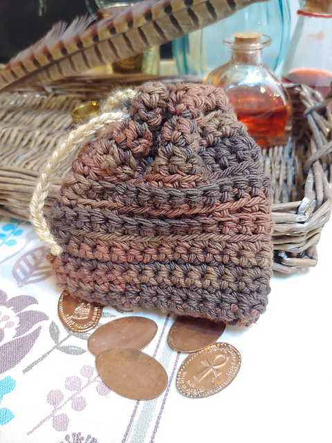 The 1 Copper Pouch Dice Bag