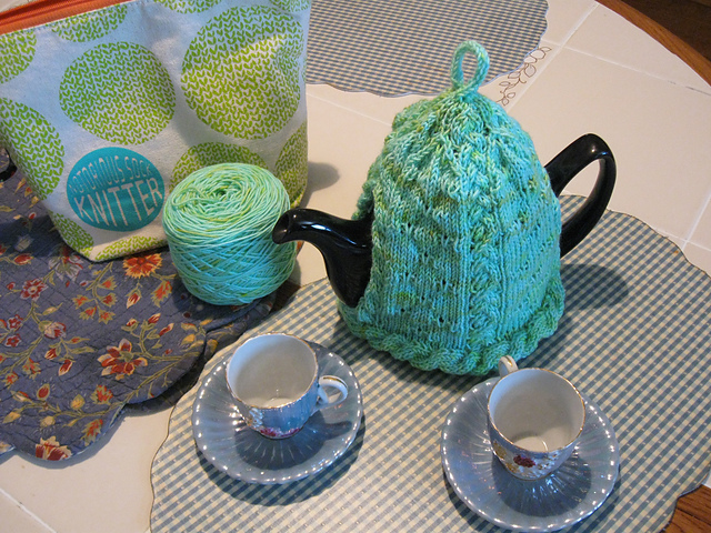 Drink Me Teapot Cozy