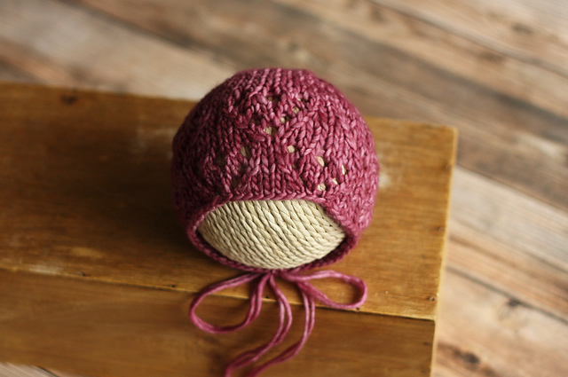 Lace Heart Bonnet