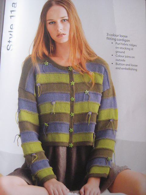 Loose fitting cardigan 11a