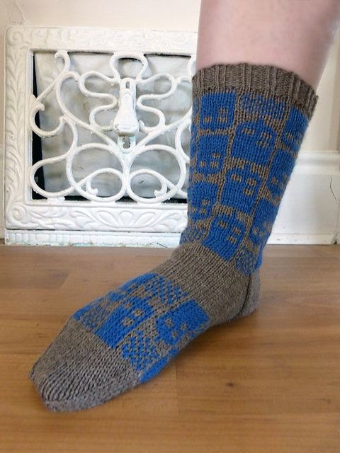 Police Box Socks