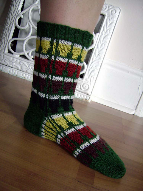 Socks With Pints On