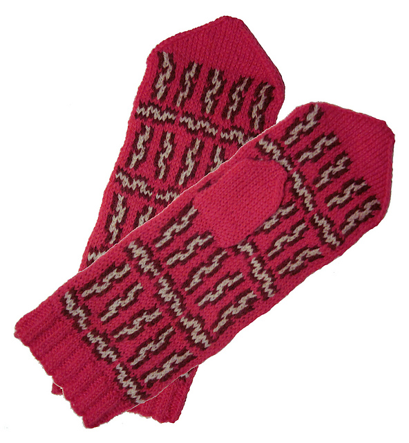 Bacon Mittens