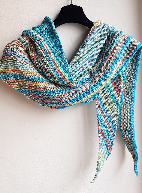 DK Dartmoor Streams Shawl
