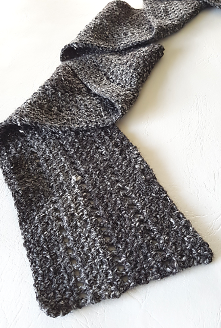 Salt and Pepper Scarf