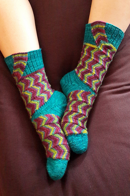 Sidetracked Socks
