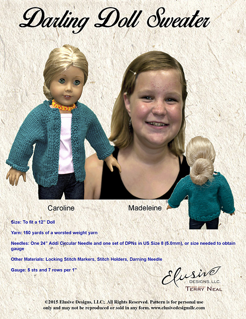 Darling Doll Sweater