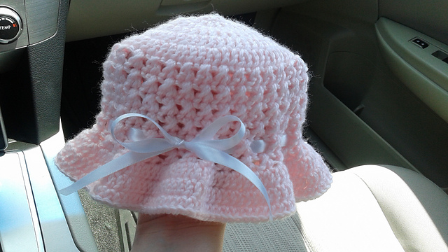 Baby Ruffled Sun Hat