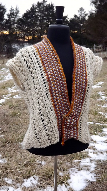 Berries & Lace Vest