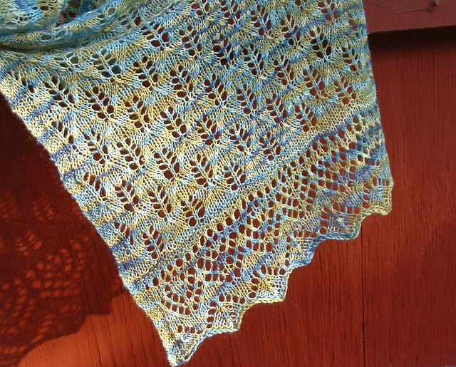 Tree & Sky Lace Stole