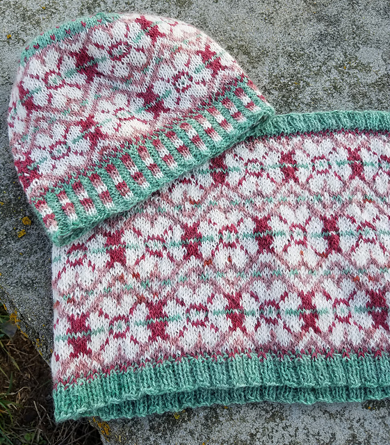 Cherry Blossom Cap & Cowl