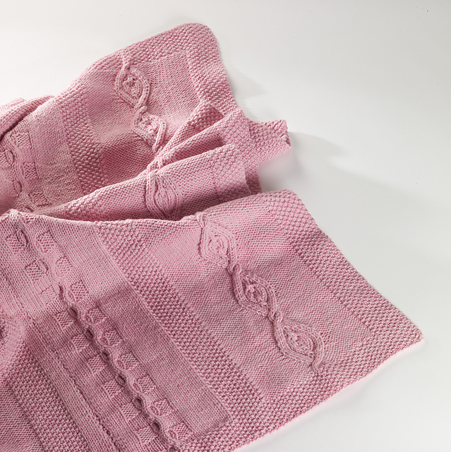 Vine and Snake Cable Throw