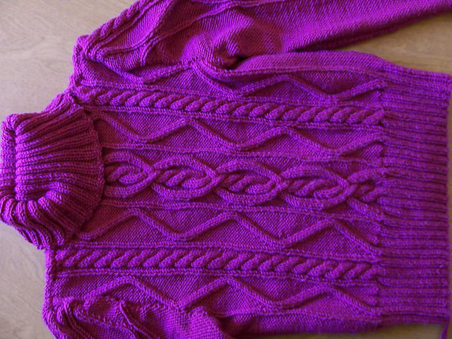 Cable Turtleneck