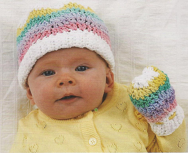 Pastel Chevron Hat