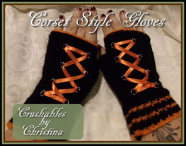 Corset Style Gloves