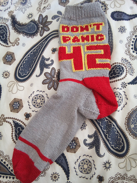 Don't Panic Sporty Socks