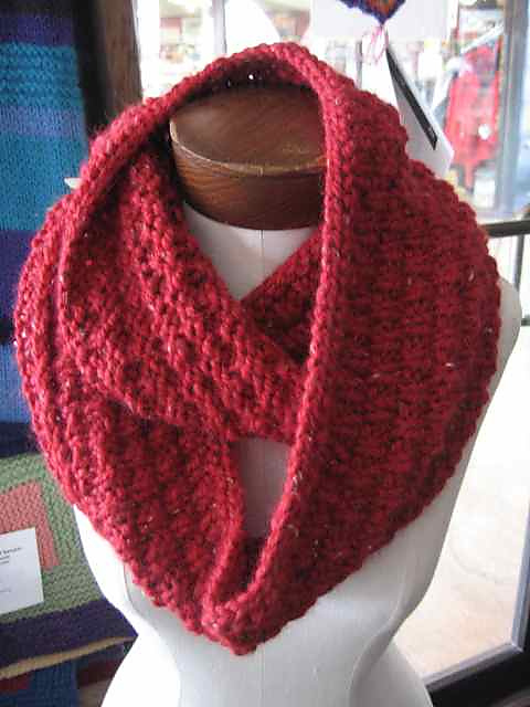 broken rib knitting pattern scarf