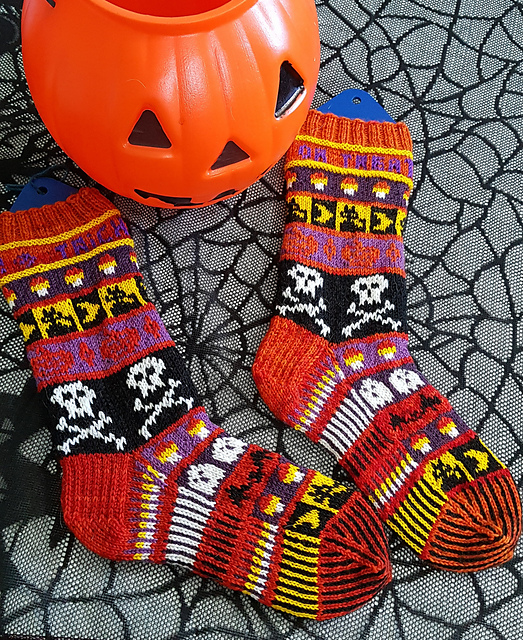 Octoberween Socks